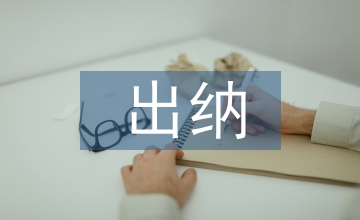 出納的述職報告